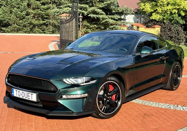 samochody osobowe Ford Mustang cena 175000 przebieg: 57000, rok produkcji 2020 z Pruszków